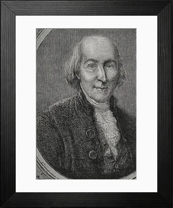 Framed Print : Jean-Marie Roland de la Platiere, (1734-1793), French politician, 1876. Creator: Unknown Framed Print : Jean-Marie Roland de la Platiere, (1734-1793), French politician, 1876. Creator: Unknown