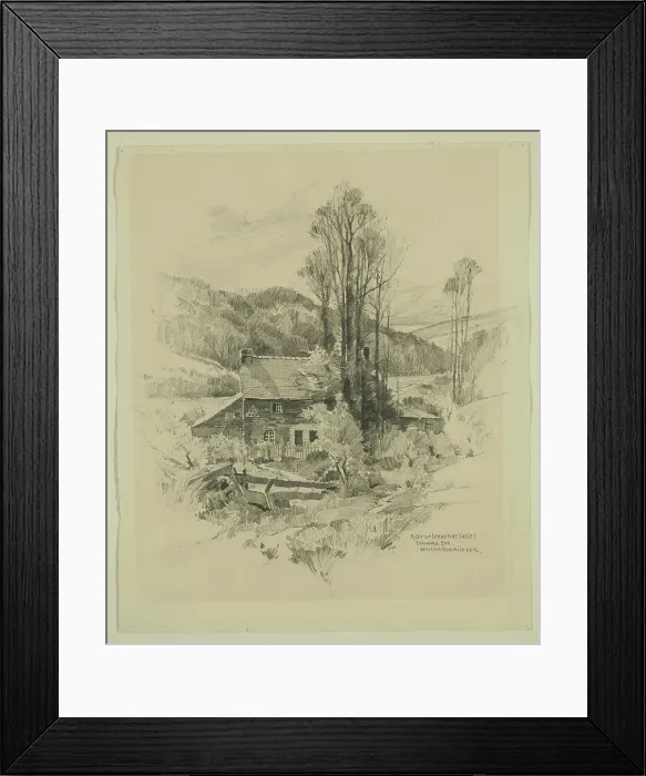 Framed Print : A Bit of Lanherne Valley, Cornwall, England, late 19th century. Creator: William Goodrich Beal Framed Print : A Bit of Lanherne Valley, Cornwall, England, late 19th century. Creator: William Goodrich Beal