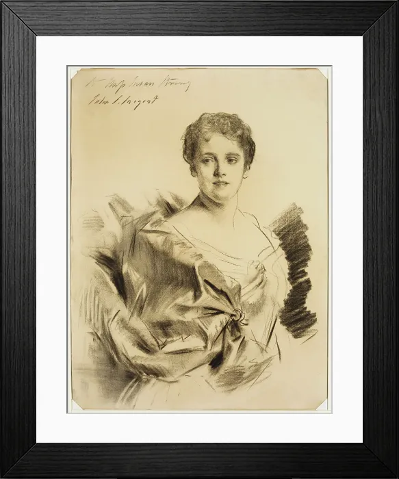 Framed Print : Miss Susan Strong, before 1906. Creator: John Singer Sargent Framed Print : Miss Susan Strong, before 1906. Creator: John Singer Sargent