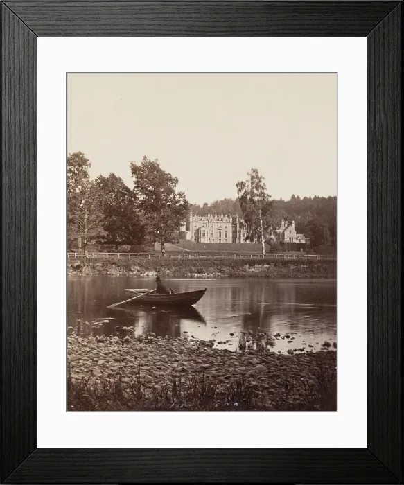 Framed Print : Abbotsford, Scotland, between 1870 and 1880. Creator: George Washington Wilson Framed Print : Abbotsford, Scotland, between 1870 and 1880. Creator: George Washington Wilson