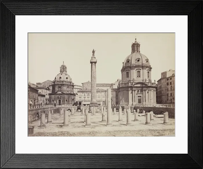 Framed Print : Trajan's Column, late 19th century. Creator: Unknown. Trajan's Column, late 19th century. Creator: Unknown Framed Print : Trajan's Column, late 19th century. Creator: Unknown. Trajan's Column, late 19th century. Creator: Unknown