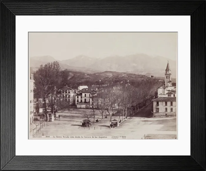 Framed Print : Sierra Nevada, Granada, c1885. Creator: Juan Laurent Framed Print : Sierra Nevada, Granada, c1885. Creator: Juan Laurent