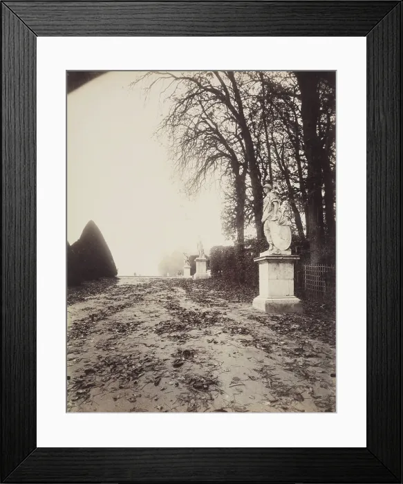Framed Print : Versailles - Allee des Trois Fontaines, c1906. Creator: Eugene Atget