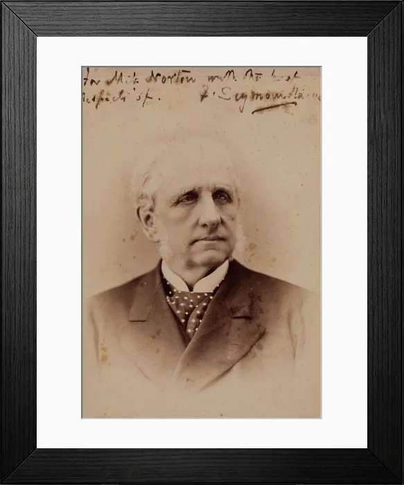 Framed Print : Portrait of F. Seymour Haden, c1881. Creator: Unknown Framed Print : Portrait of F. Seymour Haden, c1881. Creator: Unknown