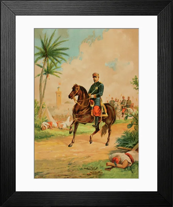 Framed Print : Leopoldo O'Donnell, (1809-1867), Spanish military and politician, 1881. Creator: Unknown. Leopoldo O'Donnell, (1809-1867), Spanish military and politician, 1881 Framed Print : Leopoldo O'Donnell, (1809-1867), Spanish military and politician, 1881. Creator: Unknown. Leopoldo O'Donnell, (1809-1867), Spanish military and politician, 1881