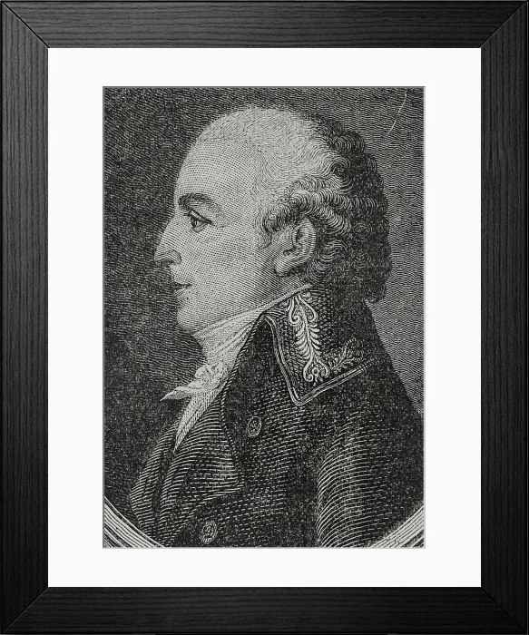 Framed Print : Louis Dubois du Bais, (Louis-Thibaut Dubois-Dubais) (1743-1834), 1876. Creator: Unknown Framed Print : Louis Dubois du Bais, (Louis-Thibaut Dubois-Dubais) (1743-1834), 1876. Creator: Unknown