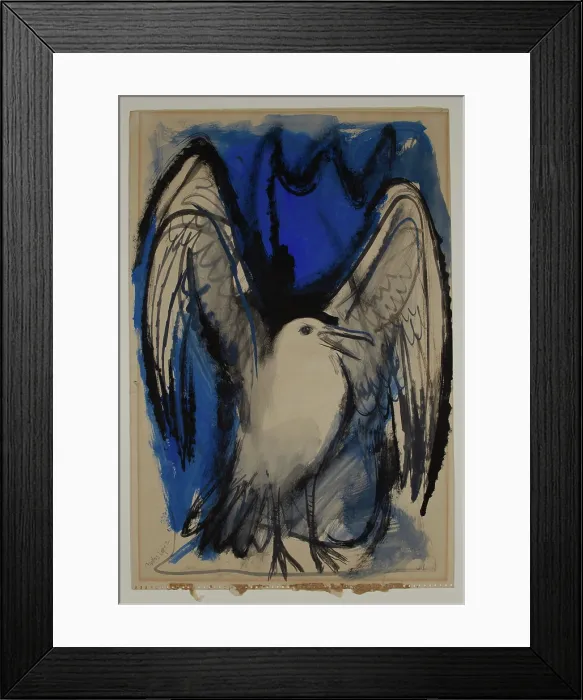 Framed Print : Sea Gull, c.between 1940 and 1950. Creator: Carlos Lopez Framed Print : Sea Gull, c.between 1940 and 1950. Creator: Carlos Lopez