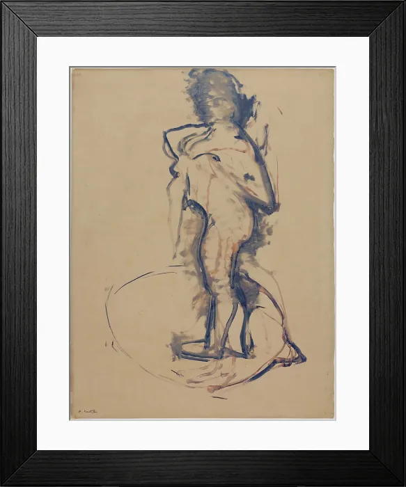 Framed Print : Woman in a Tub, c1900. Creator: Henri Matisse Framed Print : Woman in a Tub, c1900. Creator: Henri Matisse