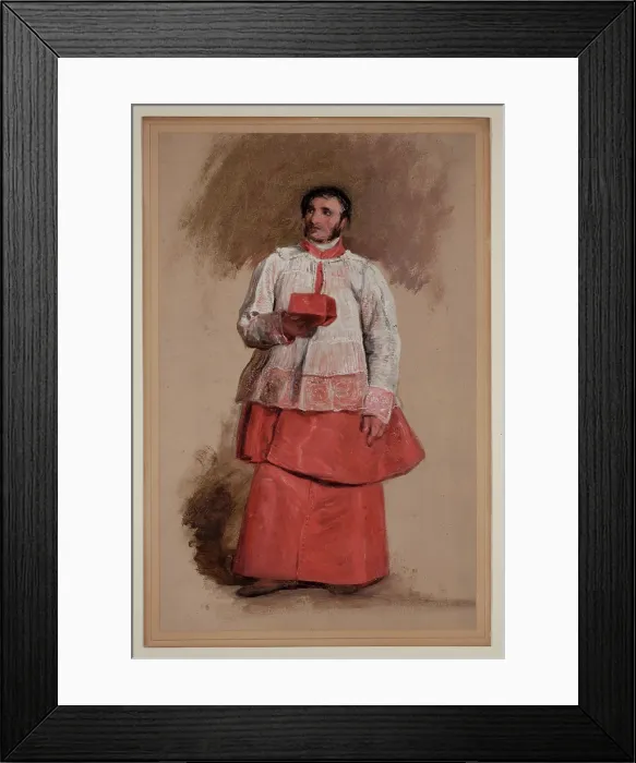 Framed Print : The Cardinal, between 1850 and 1900. Creator: Unknown Framed Print : The Cardinal, between 1850 and 1900. Creator: Unknown