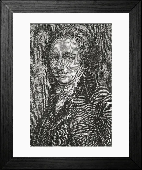 Framed Print : Thomas Paine, British-American author, political activist, philosopher and revolutionary, 1876. Creator: Unknown Framed Print : Thomas Paine, British-American author, political activist, philosopher and revolutionary, 1876. Creator: Unknown