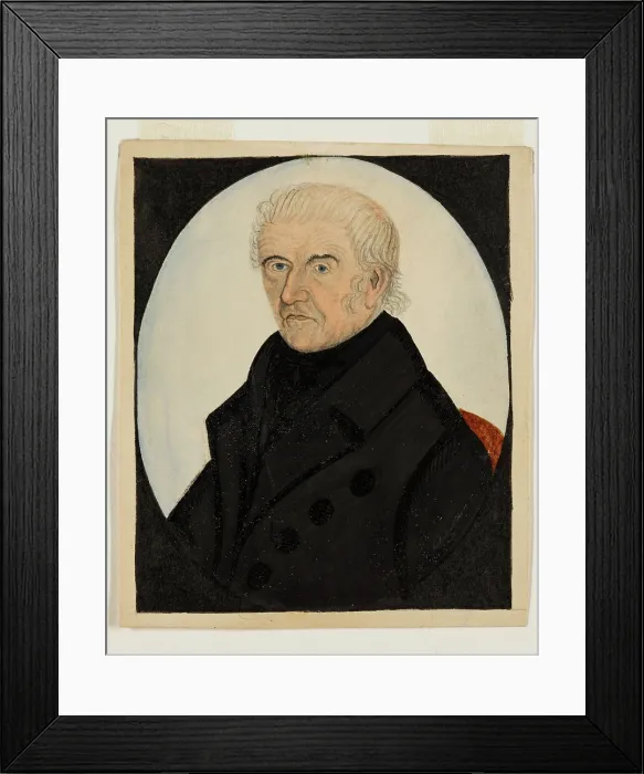 Framed Print : A Man, c1840. Creator: Unknown Framed Print : A Man, c1840. Creator: Unknown