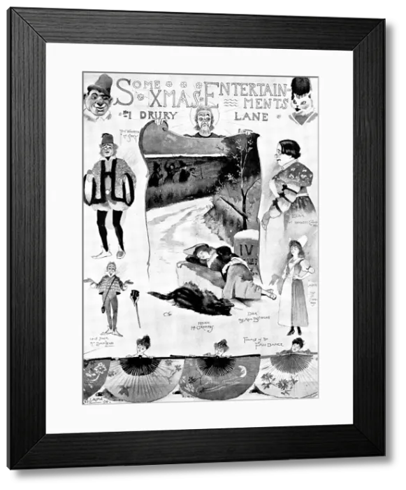 Framed Print : 'Dick Whittington, at Drury Lane Theatre, 1895. Creator: George Meisenbach. 'Dick Whittington, at Drury Lane Theatre, 1895. Creator: George Meisenbach Framed Print : 'Dick Whittington, at Drury Lane Theatre, 1895. Creator: George Meisenbach. 'Dick Whittington, at Drury Lane Theatre, 1895. Creator: George Meisenbach