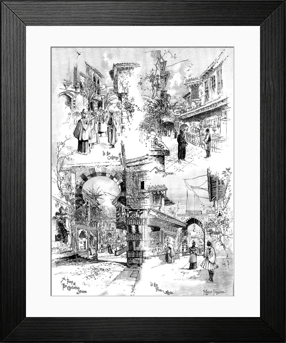 Framed Print : 'The Orient' at Olympia, West Kensington, 1895. Creator: Unknown Framed Print : 'The Orient' at Olympia, West Kensington, 1895. Creator: Unknown