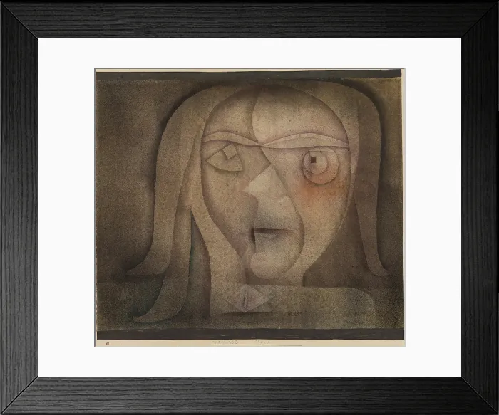 Framed Print : Jester, 1924. Creator: Paul Klee Framed Print : Jester, 1924. Creator: Paul Klee