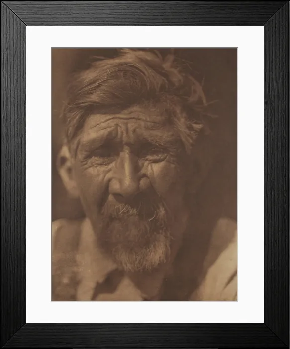 Framed Print : Numero - Desert Gahuilla, 1924. Creator: Edward Sheriff Curtis Framed Print : Numero - Desert Gahuilla, 1924. Creator: Edward Sheriff Curtis