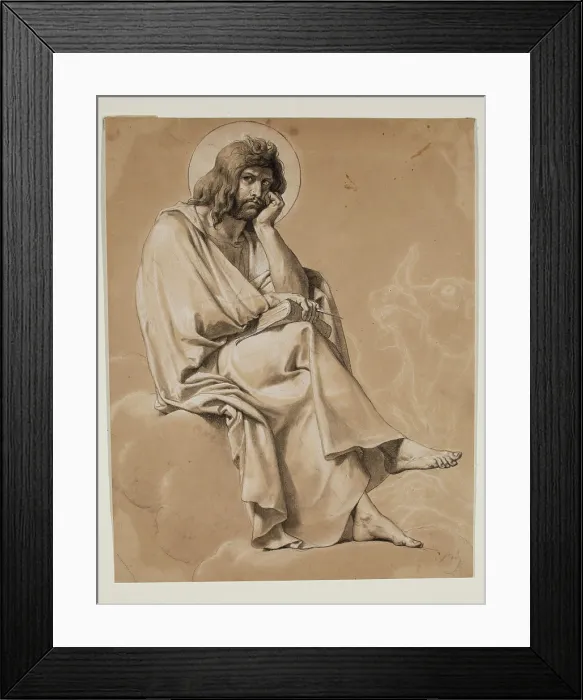 Framed Print : Luke, 19th century. Creator: Unknown Framed Print : Luke, 19th century. Creator: Unknown