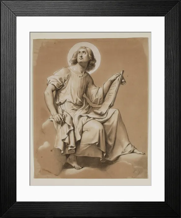 Framed Print : John, 19th century. Creator: Unknown Framed Print : John, 19th century. Creator: Unknown