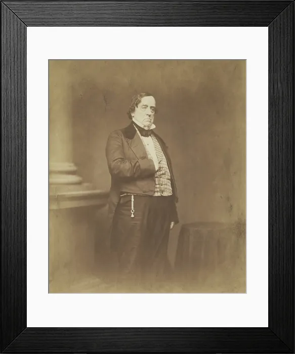 Framed Print : Lewis Cass, c1857. Creator: Mathew Brady Framed Print : Lewis Cass, c1857. Creator: Mathew Brady