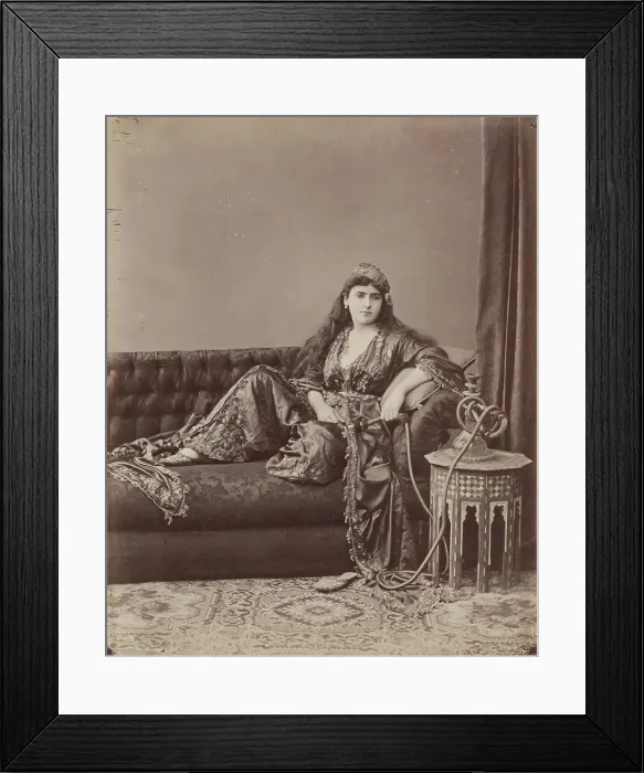 Framed Print : In Turkey, c1888. Creator: Unknown Framed Print : In Turkey, c1888. Creator: Unknown