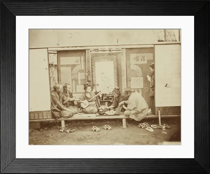 Framed Print : Interiors, 1884. Creator: Unknown Framed Print : Interiors, 1884. Creator: Unknown