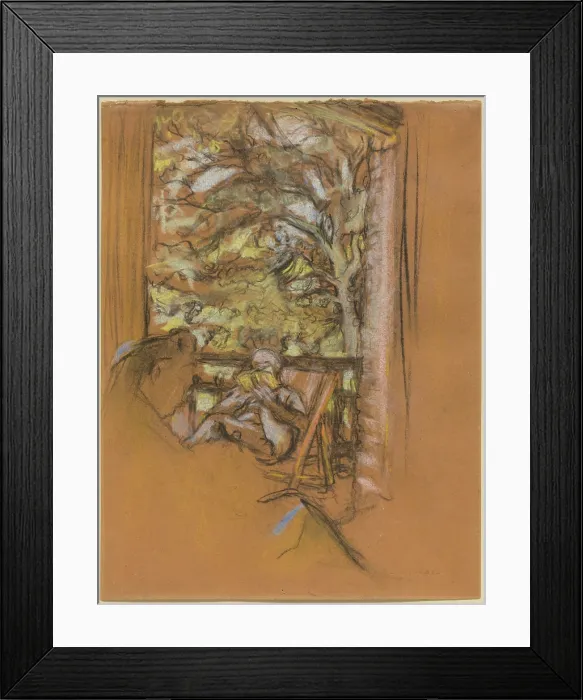 Framed Print : Interior, 1905. Creator: Edouard Vuillard Framed Print : Interior, 1905. Creator: Edouard Vuillard