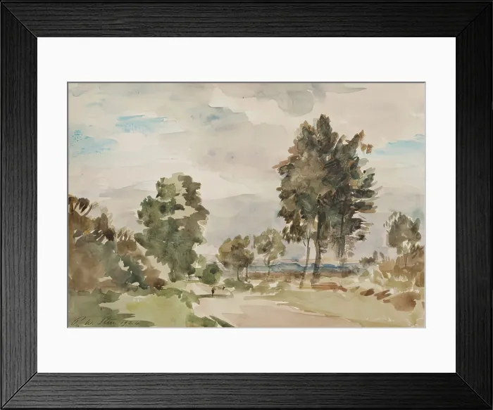 Framed Print : Sandy Road, 1924. Creator: Philip Wilson Steer Framed Print : Sandy Road, 1924. Creator: Philip Wilson Steer