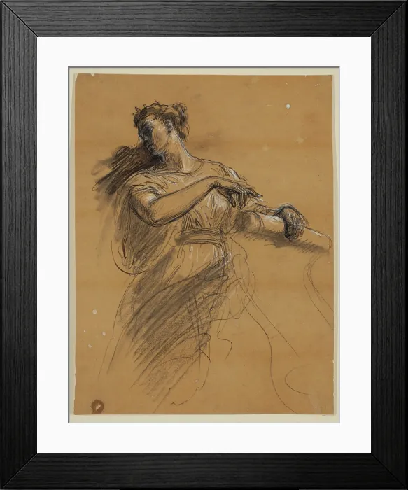 Framed Print : History, mid-19th century. Creator: Isidore Pils Framed Print : History, mid-19th century. Creator: Isidore Pils
