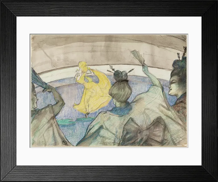Framed Print : At the Circus, 1899. Creator: Henri de Toulouse-Lautrec Framed Print : At the Circus, 1899. Creator: Henri de Toulouse-Lautrec