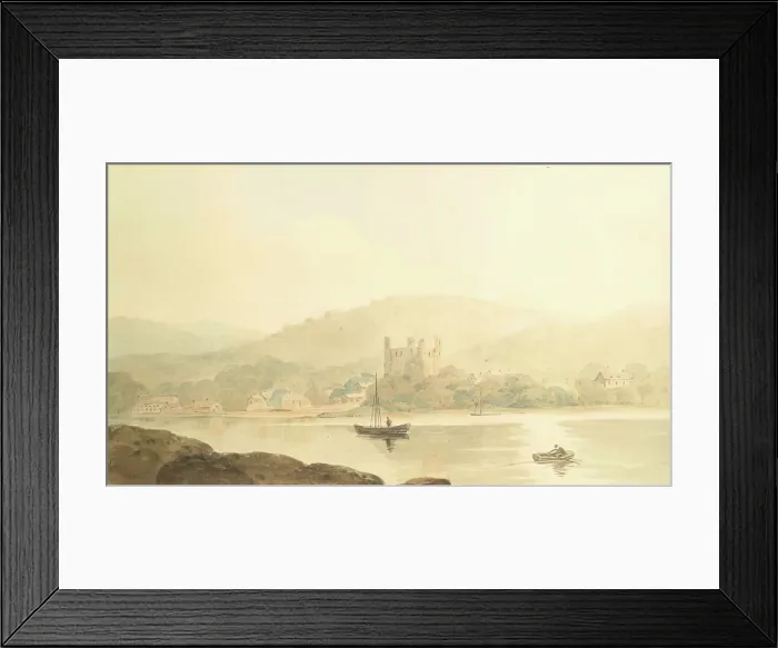 Framed Print : Eridge Castle, c1820s. Creator: John Varley I Framed Print : Eridge Castle, c1820s. Creator: John Varley I