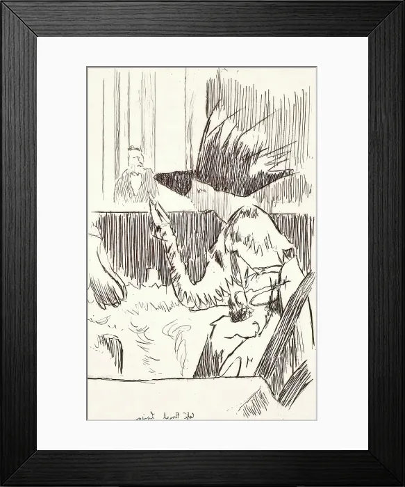 Framed Print : The Barnacle Girl, c1919. Creator: Walter Richard Sickert Framed Print : The Barnacle Girl, c1919. Creator: Walter Richard Sickert