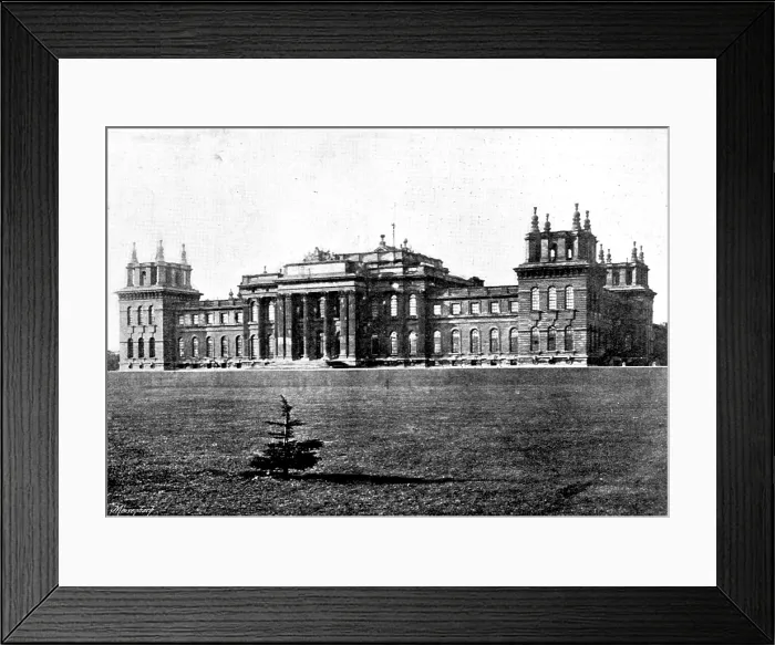 Framed Print : The late Lord Randolph Churchill: Blenheim Palace, birthplace of Lord Randolph Churchill, 1895. Creator: Taunt & Co Framed Print : The late Lord Randolph Churchill: Blenheim Palace, birthplace of Lord Randolph Churchill, 1895. Creator: Taunt & Co
