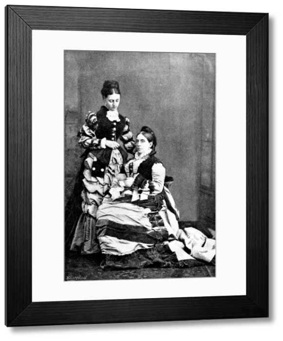 Framed Print : The late Lord Randolph Churchill: Seventh Duchess of Marlborough...and daughter, Lady Wimborne, 1895 Creator: Ferret Framed Print : The late Lord Randolph Churchill: Seventh Duchess of Marlborough...and daughter, Lady Wimborne, 1895 Creator: Ferret