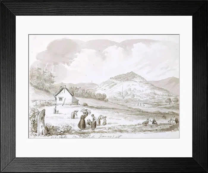 Framed Print : Moffat, c1837. Creator: James W Wake Framed Print : Moffat, c1837. Creator: James W Wake