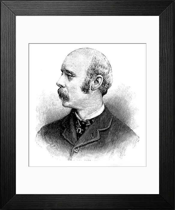 Framed Print : Lieutenant-Colonel Charles Wigram Long, the new M.P. for Evesham, 1895. Creator: Unknown Framed Print : Lieutenant-Colonel Charles Wigram Long, the new M.P. for Evesham, 1895. Creator: Unknown