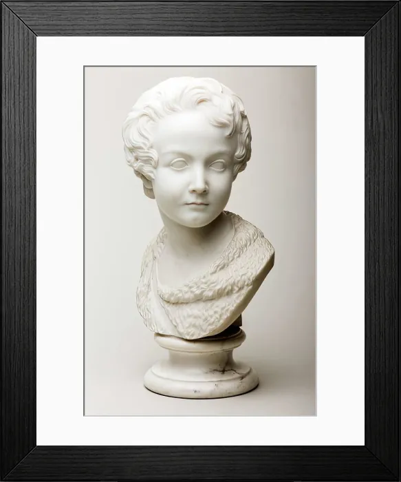 Framed Print : Posthumous Portrait of William Leigh Canning Sinclair, c1834 - 1835. Creator: Sir John Steell Framed Print : Posthumous Portrait of William Leigh Canning Sinclair, c1834 - 1835. Creator: Sir John Steell