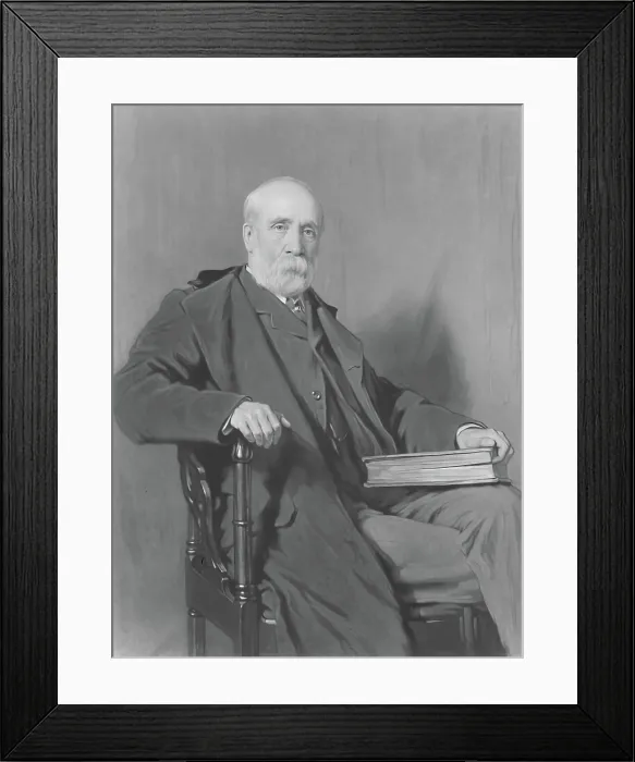 Framed Print : Portrait of Sir Arthur Mitchell, KCB.. Creator: James Faed Framed Print : Portrait of Sir Arthur Mitchell, KCB.. Creator: James Faed