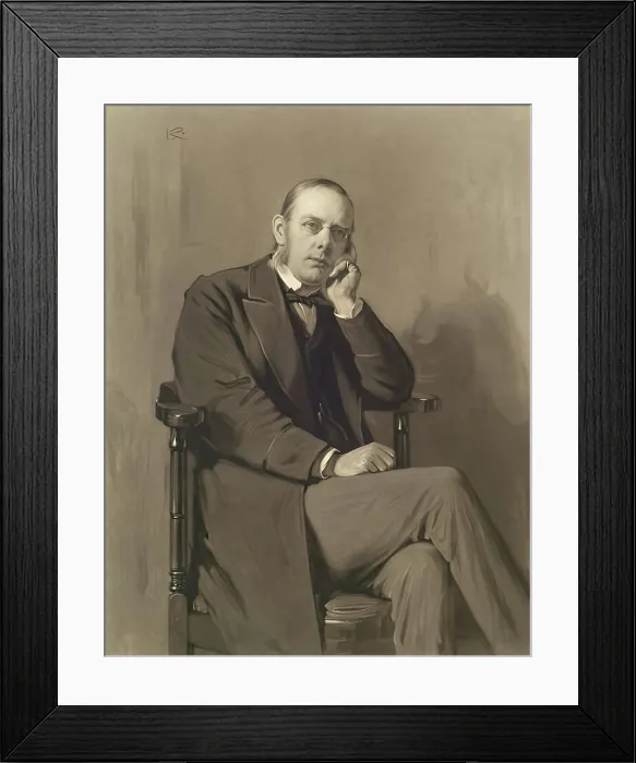 Framed Print : Portrait of Professor John Gardner MD LRCP (Edin), c1840s. Creator: James Faed Framed Print : Portrait of Professor John Gardner MD LRCP (Edin), c1840s. Creator: James Faed