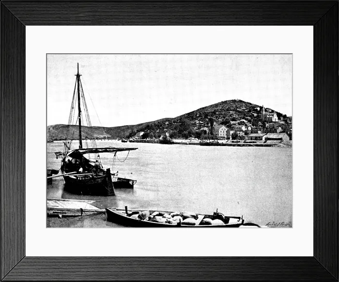 Framed Print : Ten Days in Bosnia: Metkovitch, 1895. Creator: Andre & Sleigh Framed Print : Ten Days in Bosnia: Metkovitch, 1895. Creator: Andre & Sleigh