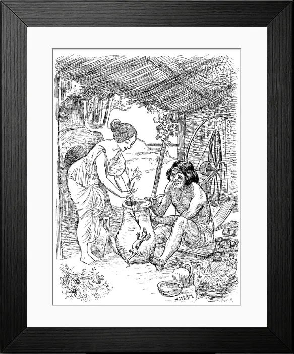 Framed Print : A Happy Union: the Arts applied to Industry, 1895. Creator: Bordier Framed Print : A Happy Union: the Arts applied to Industry, 1895. Creator: Bordier