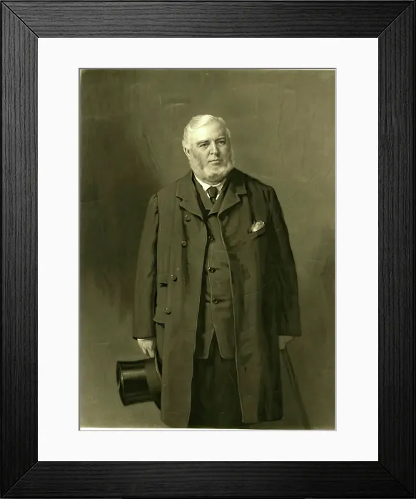 Framed Print : Portrait: J.B. Brodie, Esq. c1850s. Creator: James Faed Framed Print : Portrait: J.B. Brodie, Esq. c1850s. Creator: James Faed