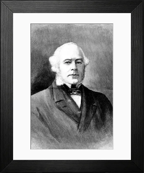Framed Print : The late Right Hon. Henry Austin Bruce, First Lord Aberdare, 1895. Creator: Unknown Framed Print : The late Right Hon. Henry Austin Bruce, First Lord Aberdare, 1895. Creator: Unknown