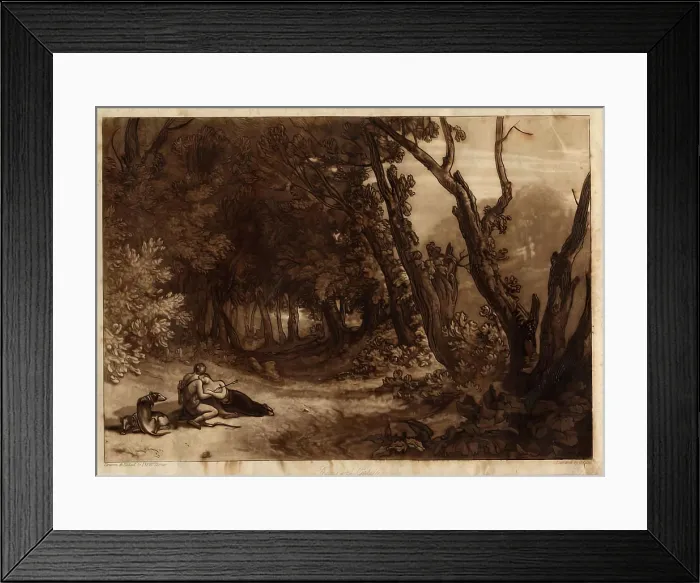 Framed Print : Procris and Cephalus, 1812. Creator: Unknown Framed Print : Procris and Cephalus, 1812. Creator: Unknown
