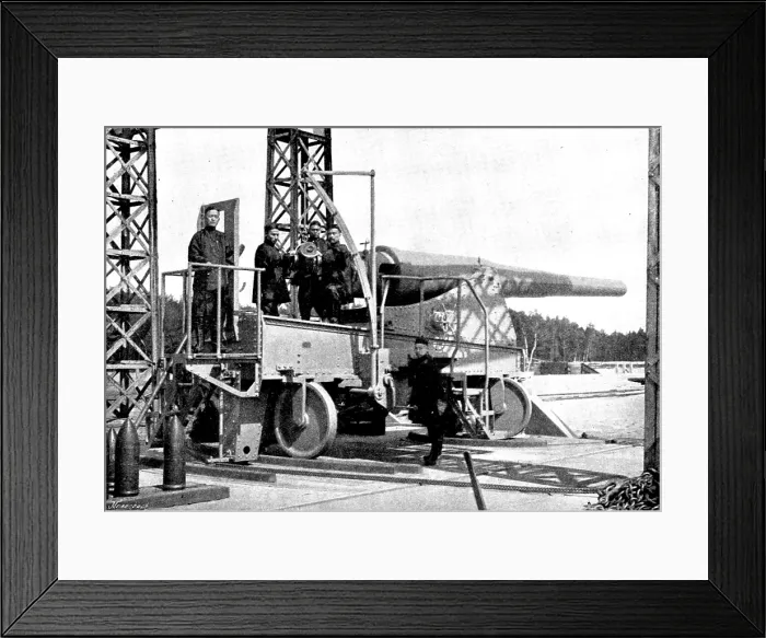 Framed Print : The War in Eastern Asia: Chinese artillery officers under Colonel Schnell's command, 1895 Framed Print : The War in Eastern Asia: Chinese artillery officers under Colonel Schnell's command, 1895