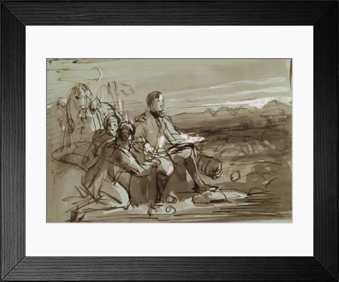 Framed Print : Historical Composition - Duke of Wellington?, c1840s. Creator: John Phillip Framed Print : Historical Composition - Duke of Wellington?, c1840s. Creator: John Phillip