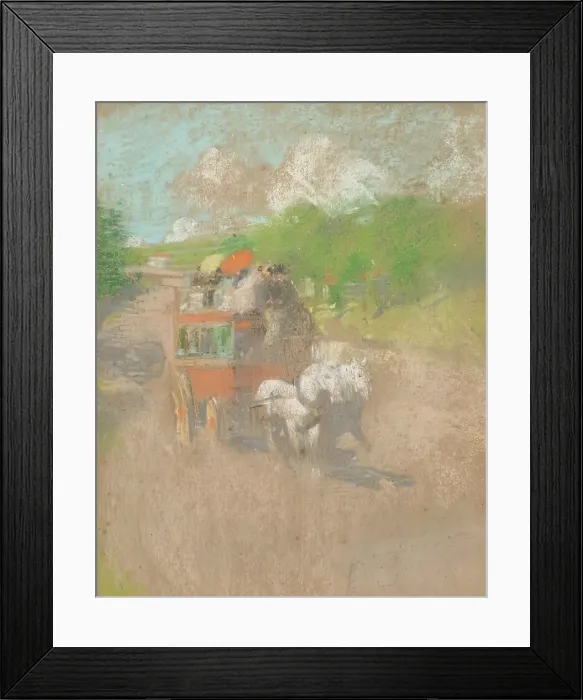 Framed Print : The Cults Bus, c1890s. Creator: Robert Brough Framed Print : The Cults Bus, c1890s. Creator: Robert Brough