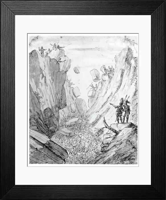 Framed Print : Illustration to Shakespeare's 'Julius Caesar'. Creator: William Williams. Illustration to Shakespeare's 'Julius Caesar'. Creator: William Williams Framed Print : Illustration to Shakespeare's 'Julius Caesar'. Creator: William Williams. Illustration to Shakespeare's 'Julius Caesar'. Creator: William Williams