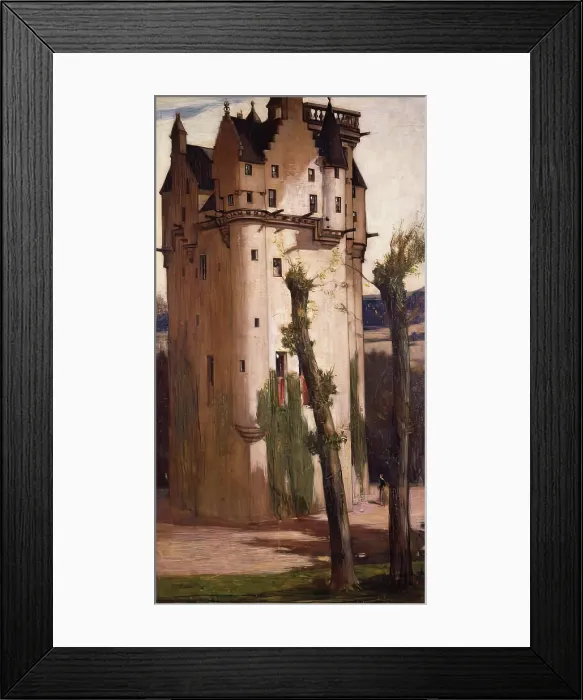 Framed Print : Craigievar, c1909. Creator: David Young Cameron Framed Print : Craigievar, c1909. Creator: David Young Cameron