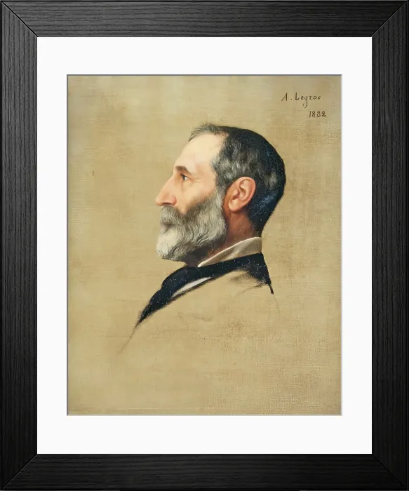 Framed Print : J. Dove Wilson, LLd, 1882. Creator: Alphonse Legros Framed Print : J. Dove Wilson, LLd, 1882. Creator: Alphonse Legros