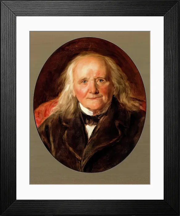 Framed Print : Thomas Webster, RA, 1886. Creator: John Callcott Horsley Framed Print : Thomas Webster, RA, 1886. Creator: John Callcott Horsley