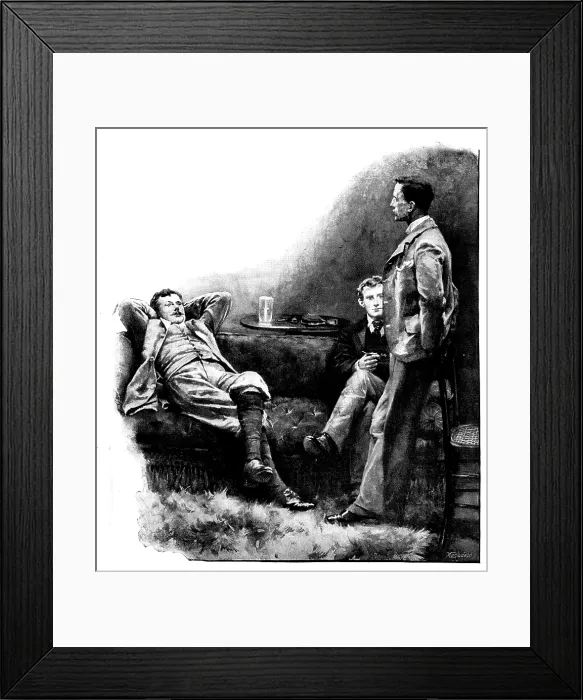 Framed Print : Eve's Ransom...'The idea is that you should go on with us', 1895 Framed Print : Eve's Ransom...'The idea is that you should go on with us', 1895